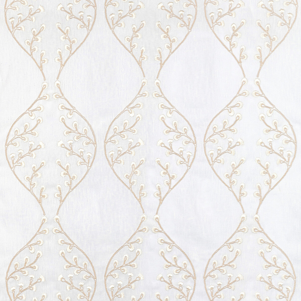 LEE JOFA LILLIE SHEER IVORY/PEARL