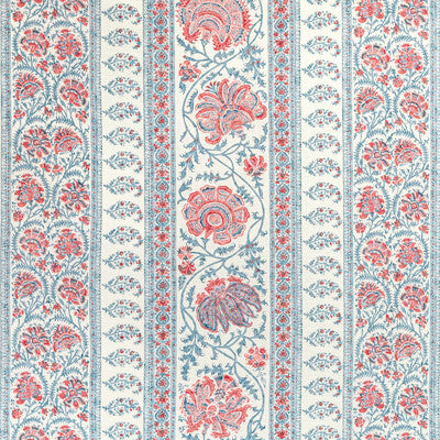 Sarah Bartholomew for Lee Jofa: Indiennes Stripe 2022106.195.0 Berry