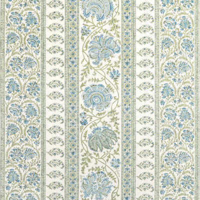 Sarah Bartholomew for Lee Jofa: Indiennes Stripe 2022106.530.0 Sea