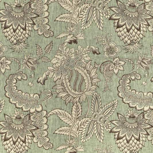 LEE JOFA JENNINGS PRINT GREEN