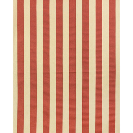 LEE JOFA AVENUE STRIPE CRIMSON/ECRU
