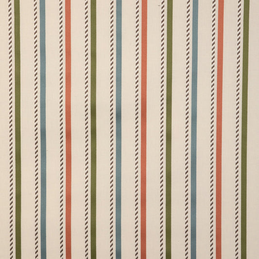 LEE JOFA BUXTON STRIPE LEAF/CLAY