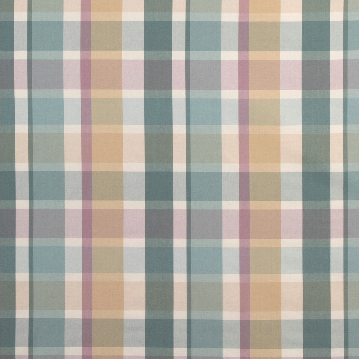 LEE JOFA FISHER PLAID LAKE/SAND
