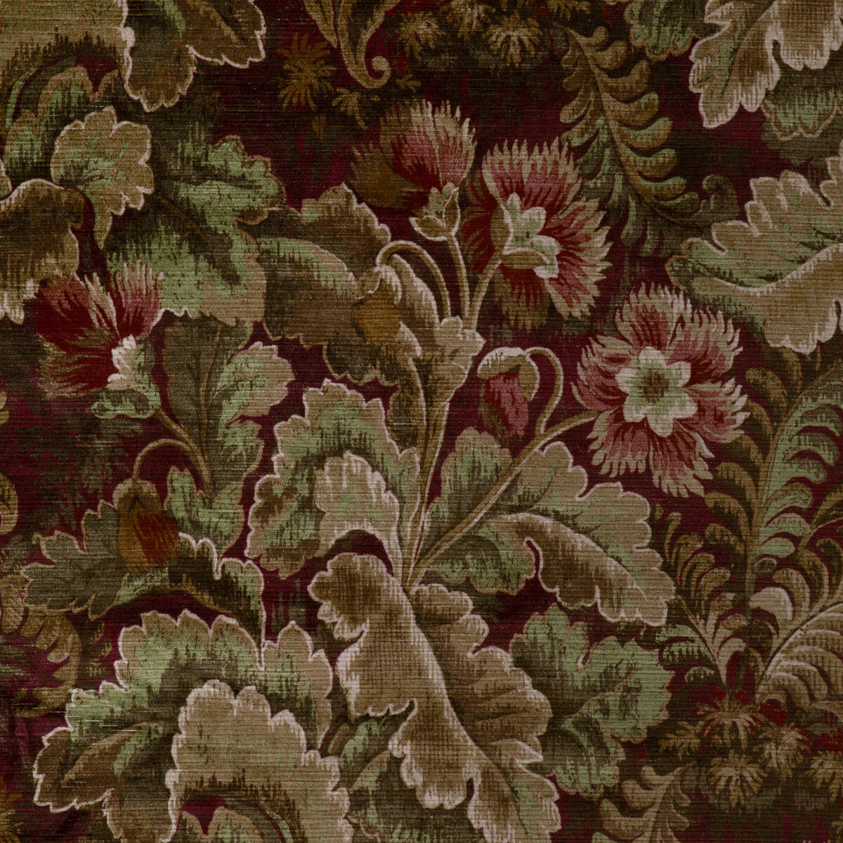 LEE JOFA BARWICK VELVET GARNET