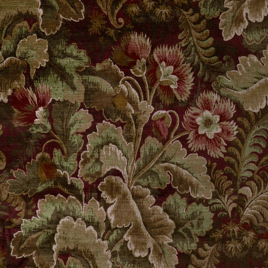 LEE JOFA BARWICK VELVET GARNET
