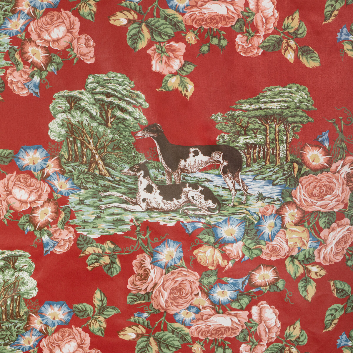 LEE JOFA WHIPPETS COTTON RED