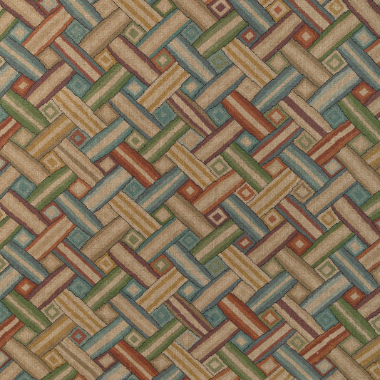 LEE JOFA STRAPWORK PRINT RED/MOSS