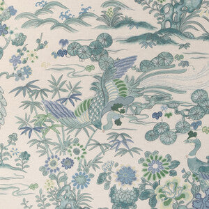 Lee Jofa: Sakura Print 2023139.353.0 Teal