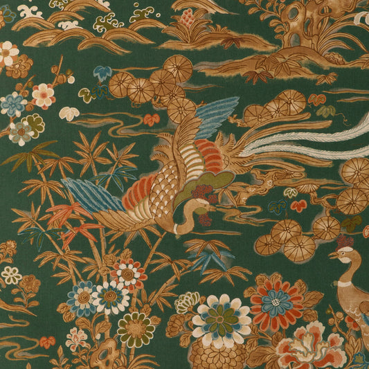 LEE JOFA SAKURA PRINT GREEN
