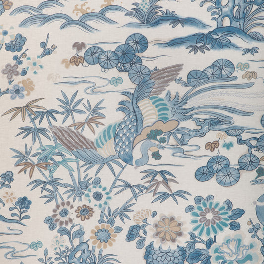 LEE JOFA SAKURA PRINT BLUE