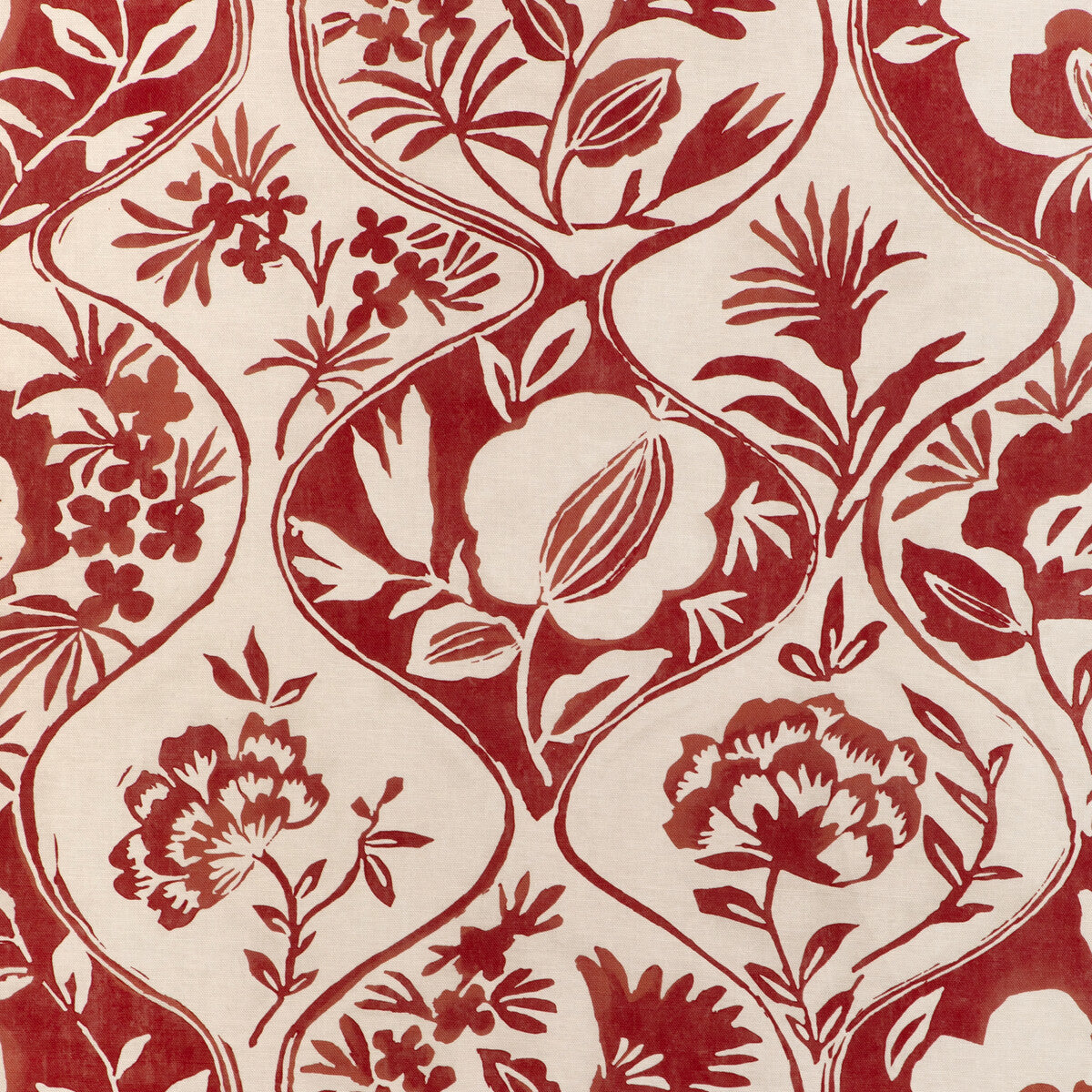 LEE JOFA CALATHEA PRINT RED