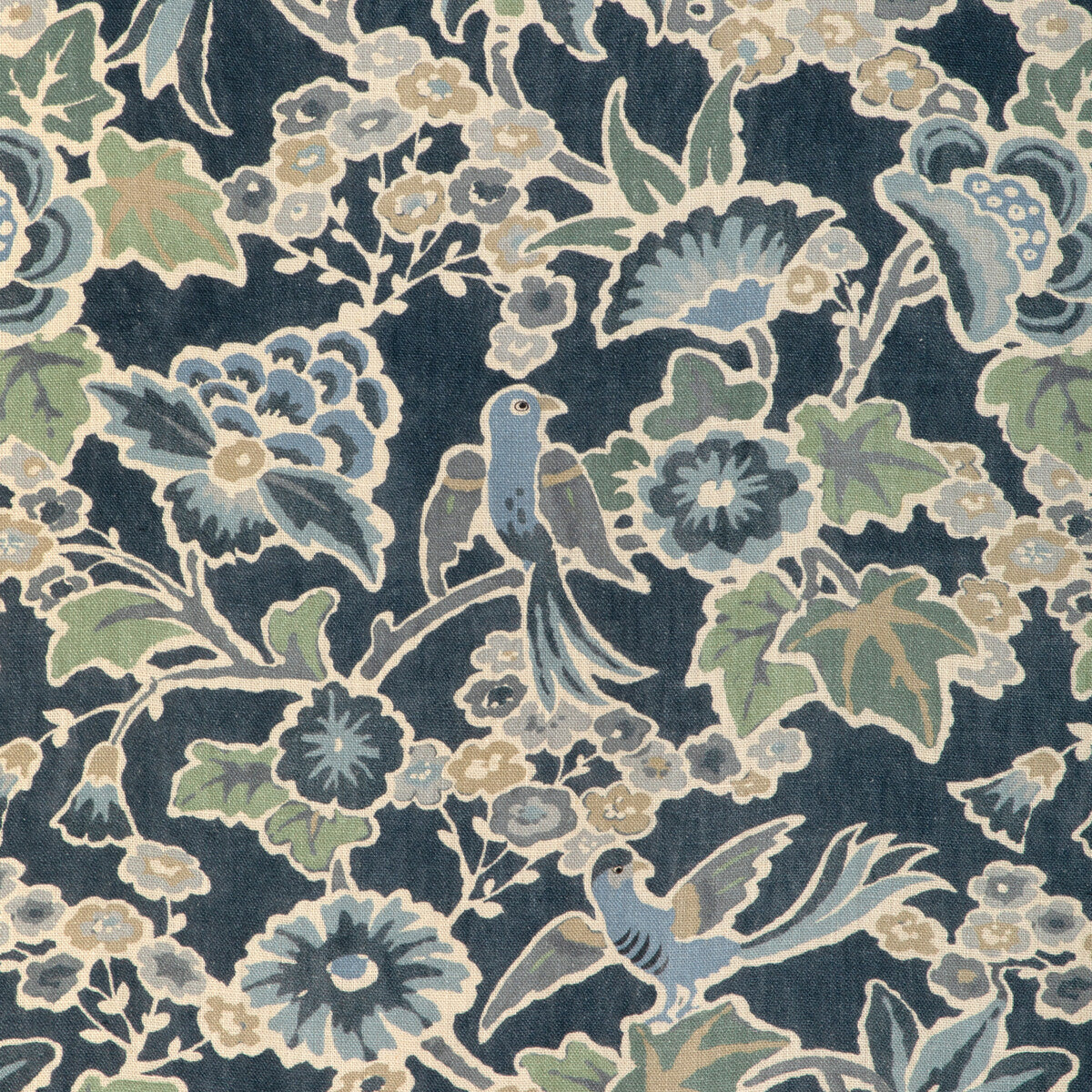 LEE JOFA POSY PRINT DENIM/SLATE