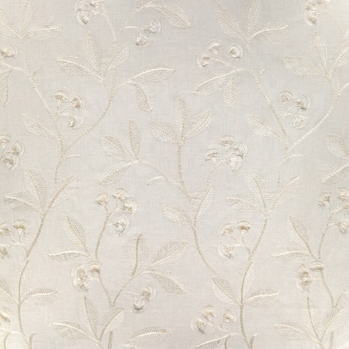 LEE JOFA IRIS EMBROIDERY IVORY
