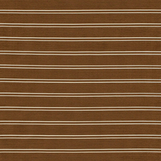 LEE JOFA HORIZON STRIPE BROWN