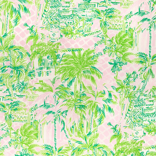 LEE JOFA PALM BEACH PINK/GREEN