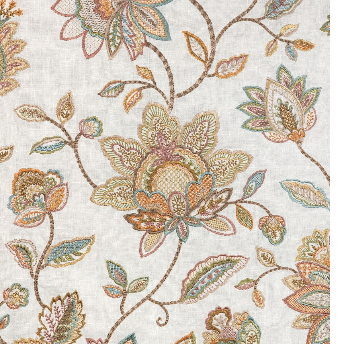 LEE JOFA MAYFAIR EMB TERRACOTTA