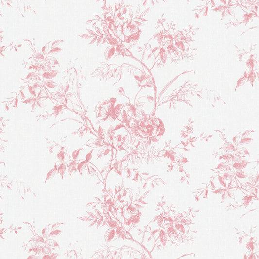 LEE JOFA TEA ROSE TOILE ROSE