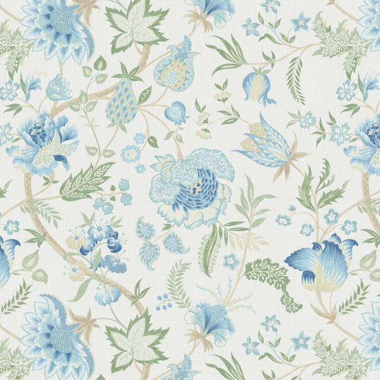 LEE JOFA ARUNDEL PRINT BLUE