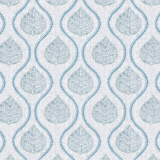 LEE JOFA ELSIE PRINT TEAL