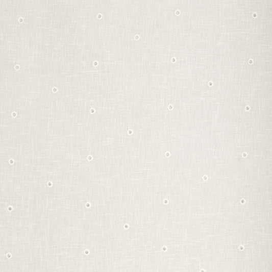 LEE JOFA EYELET SHEER WHITE