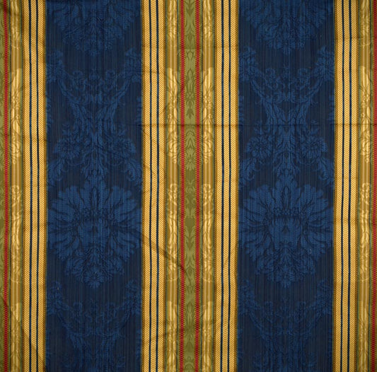 Scalamandre: Santa Margarita SC 0004 26166 Multi on Cobalt