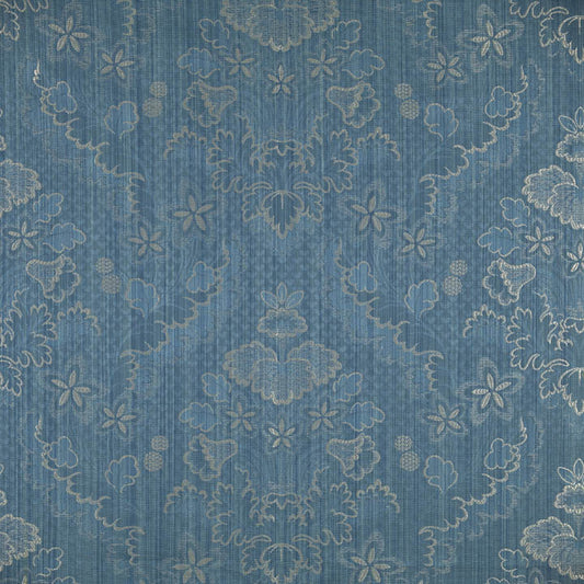 Scalamandre: Villa Lante Unito CL 0005 26402 Prussian Blue