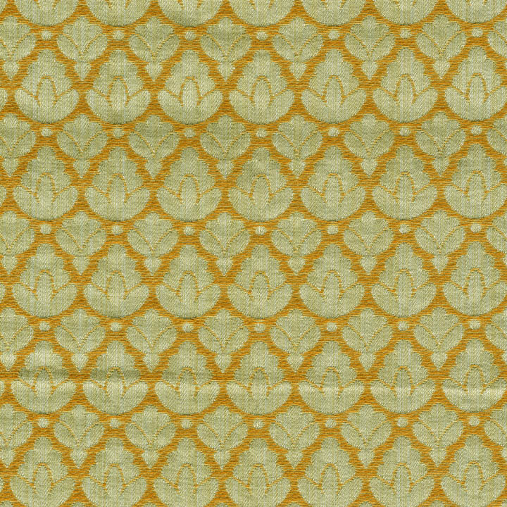 Scalamandre: Rondo CL 0009 26714 Jade & Gold
