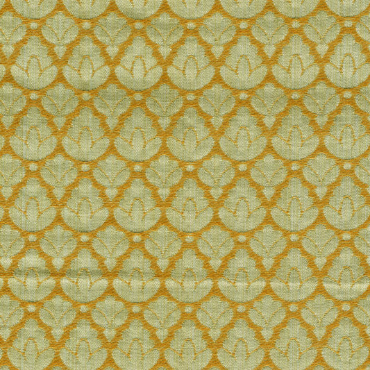 Scalamandre: Rondo CL 0009 26714 Jade & Gold