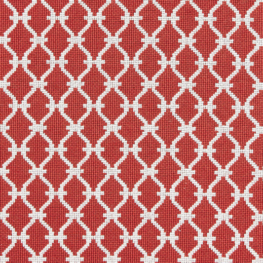 Scalamandre: Trellis Weave SC 0006 27009 Poppy