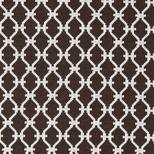 Scalamandre: Trellis Weave SC 0008 27009 Espresso