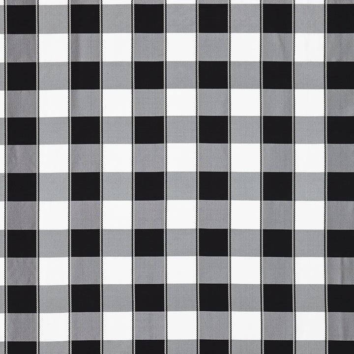 Scalamandre: Chelsea Check SC 0010 27024 Onyx