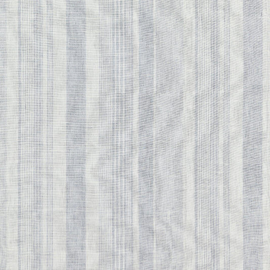 Scalamandre: Montauk Stripe Sheer SC 0003 27046 Chambray