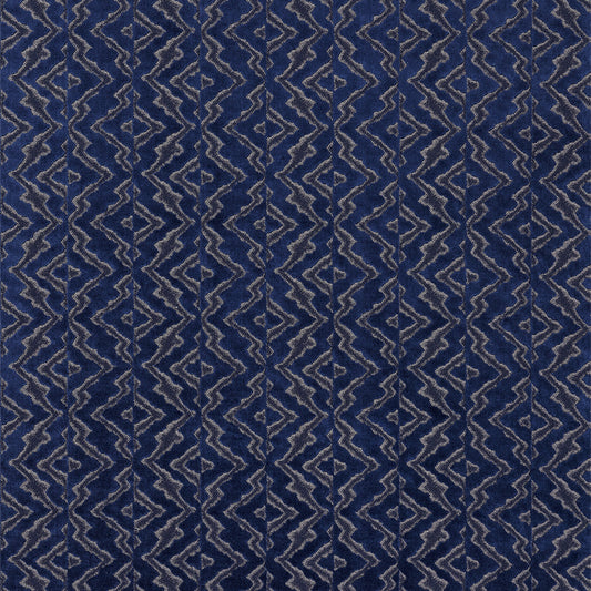 Scalamandre: Echo Velvet SC 0005 27085 Midnight Sky