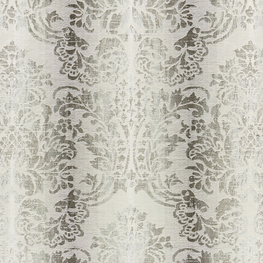 Scalamandre: Sorrento Linen Damask SC 0003 27093 Zinc