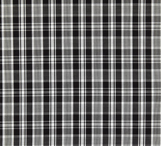 Scalamandre: Preston Cotton Plaid SC 0006 27122 Noir
