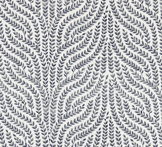 Scalamandre: Willow Vine Embroidery SC 0003 27125 Navy