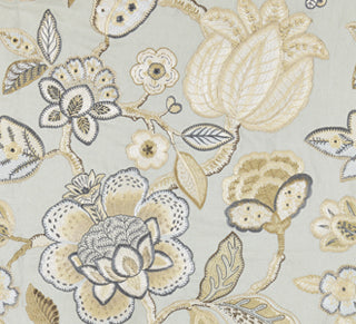 Scalamandre: Coromandel Embroidery SC 0004 27126 Mineral