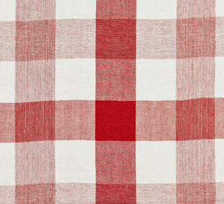 Scalamandre: Westport Linen Plaid SC 0004 27135 Coral