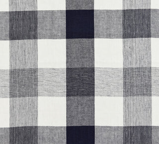 Scalamandre: Westport Linen Plaid SC 0008 27135 Navy