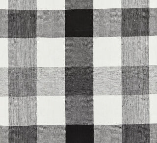 Scalamandre: Westport Linen Plaid SC 0009 27135 Noir