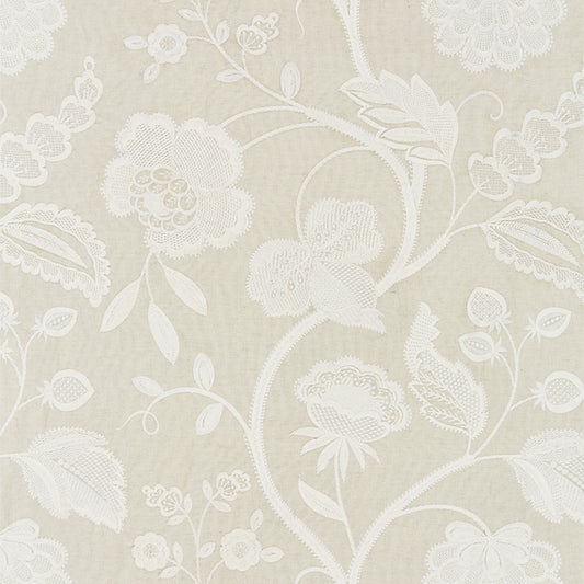 Scalamandre: Kensington Embroidery SC 0001 27151 Flax