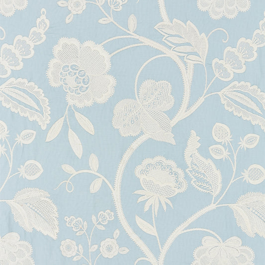 Scalamandre: Kensington Embroidery SC 0003 27151 Sky