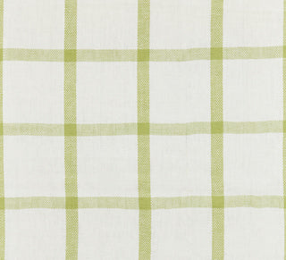 Scalamandre: Wilton Linen Check SC 0002 27152 Green Tea