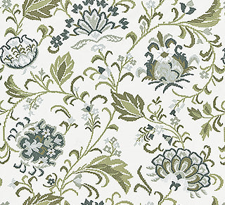 Scalamandre: Delphine Embroidery SC 0003 27173 Ash