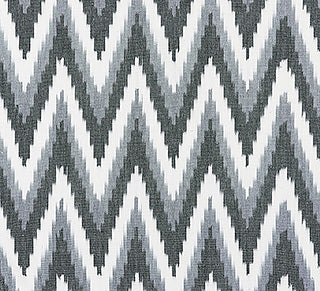 Scalamandre: Adras Ikat Weave SC 0005 27185 Carbon