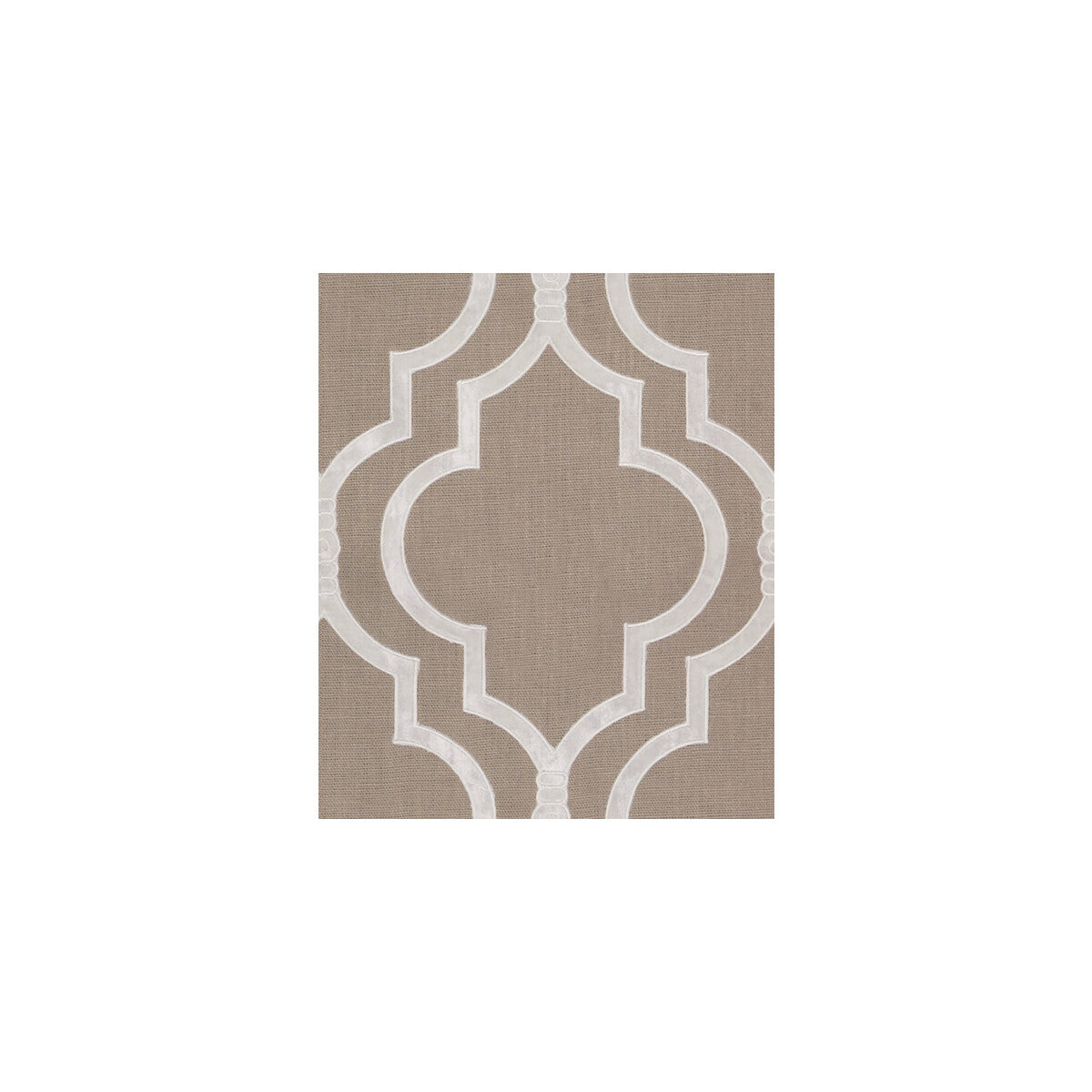 KRAVET COUTURE VELVET GATE WHITE LINEN