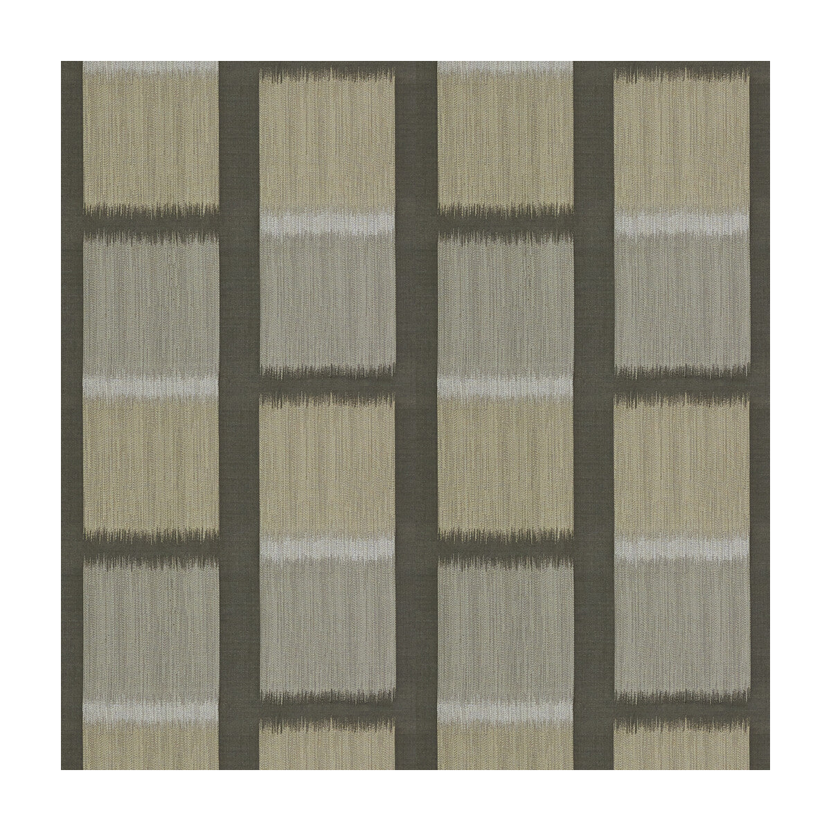 KRAVET COUTURE GRAPHIC IKAT CHARCOAL