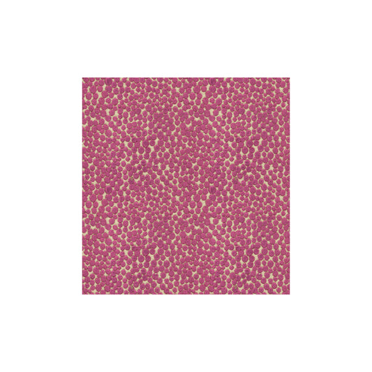 KRAVET COUTURE POLKA DOT PLUSH PLUM
