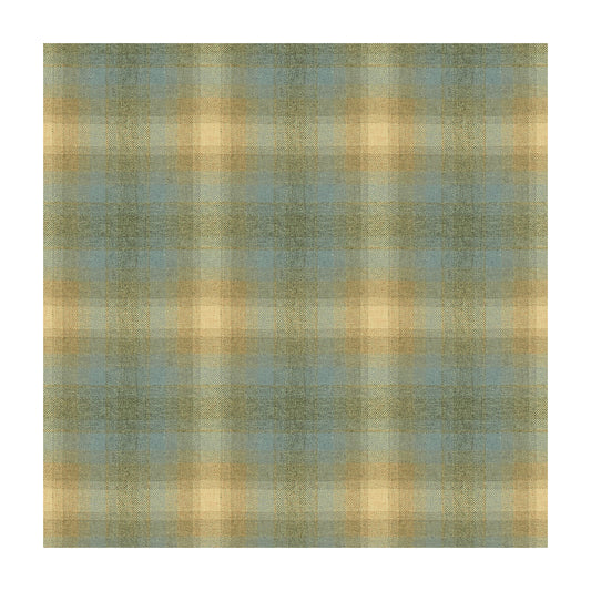 KRAVET COUTURE TOBOGGAN PLAID SILVER BLUE