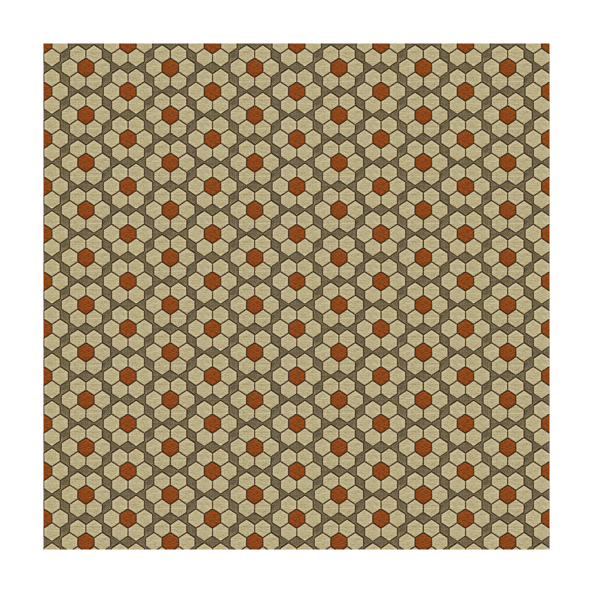 KRAVET CONTRACT BURSA MOSAIC TIGERLILLY
